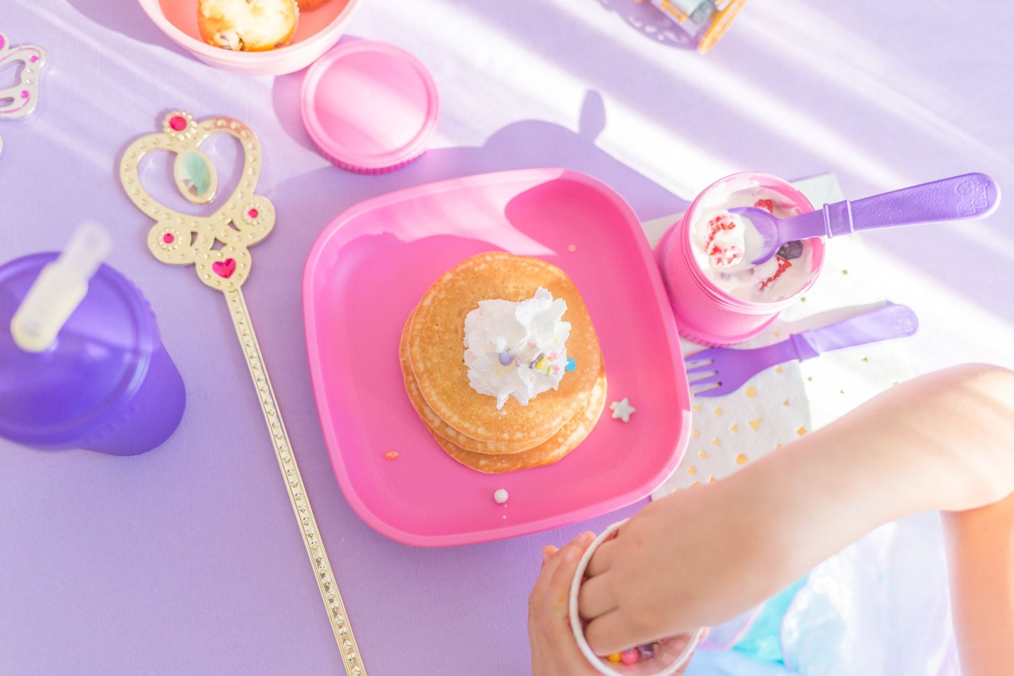 Re - Play Flat Plate 7'' - Orange (Min. of 2 PK, Multiples of 2 PK) - MAIGHAN DISTRIBUTION CANADA