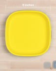 Re - Play Flat Plate 9'' - Yellow (Min. of 2 PK, Multiples of 2 PK) - MAIGHAN DISTRIBUTION CANADA