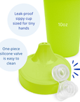 Re - Play No Spill Sippy Cup Assembled - Lime Green (Min. of 2 PK, Multiples of 2 PK) - MAIGHAN DISTRIBUTION CANADA