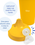 Re - Play No Spill Sippy Cup Assembled - Sunny Yellow (Min. of 2 PK, Multiples of 2 PK) - MAIGHAN DISTRIBUTION CANADA