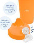 Re - Play No Spill Sippy Cup - Orange (Min. of 2 PK, Multiples of 2 PK) - MAIGHAN DISTRIBUTION CANADA