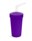 Re - Play Straw Cup with Lid & Straw Assembled - Amethyst (Min. of 2 PK, Multiples of 2 PK) - MAIGHAN DISTRIBUTION CANADA