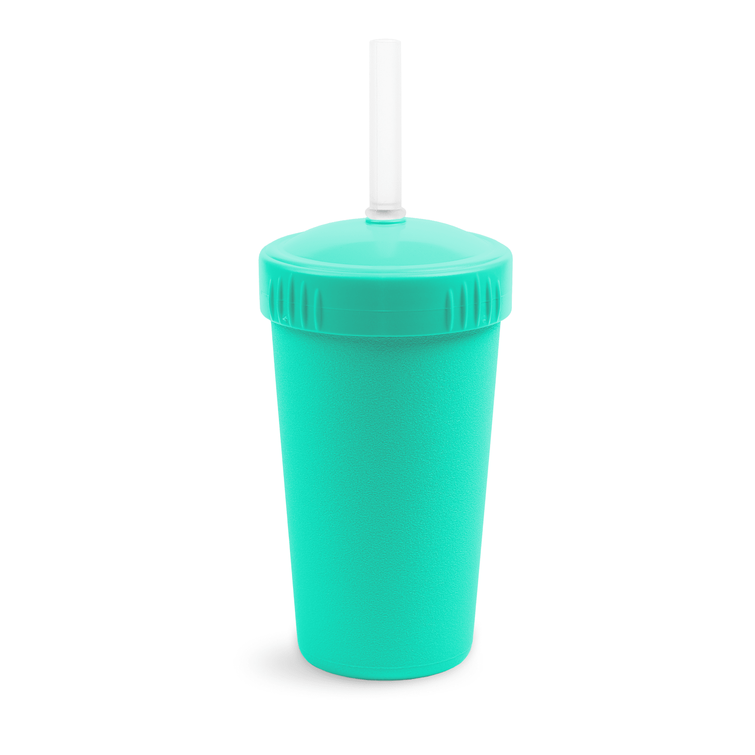 Re - Play Straw Cup with Lid & Straw Assembled - Aqua (Min. of 2 PK, Multiples of 2 PK) - MAIGHAN DISTRIBUTION CANADA