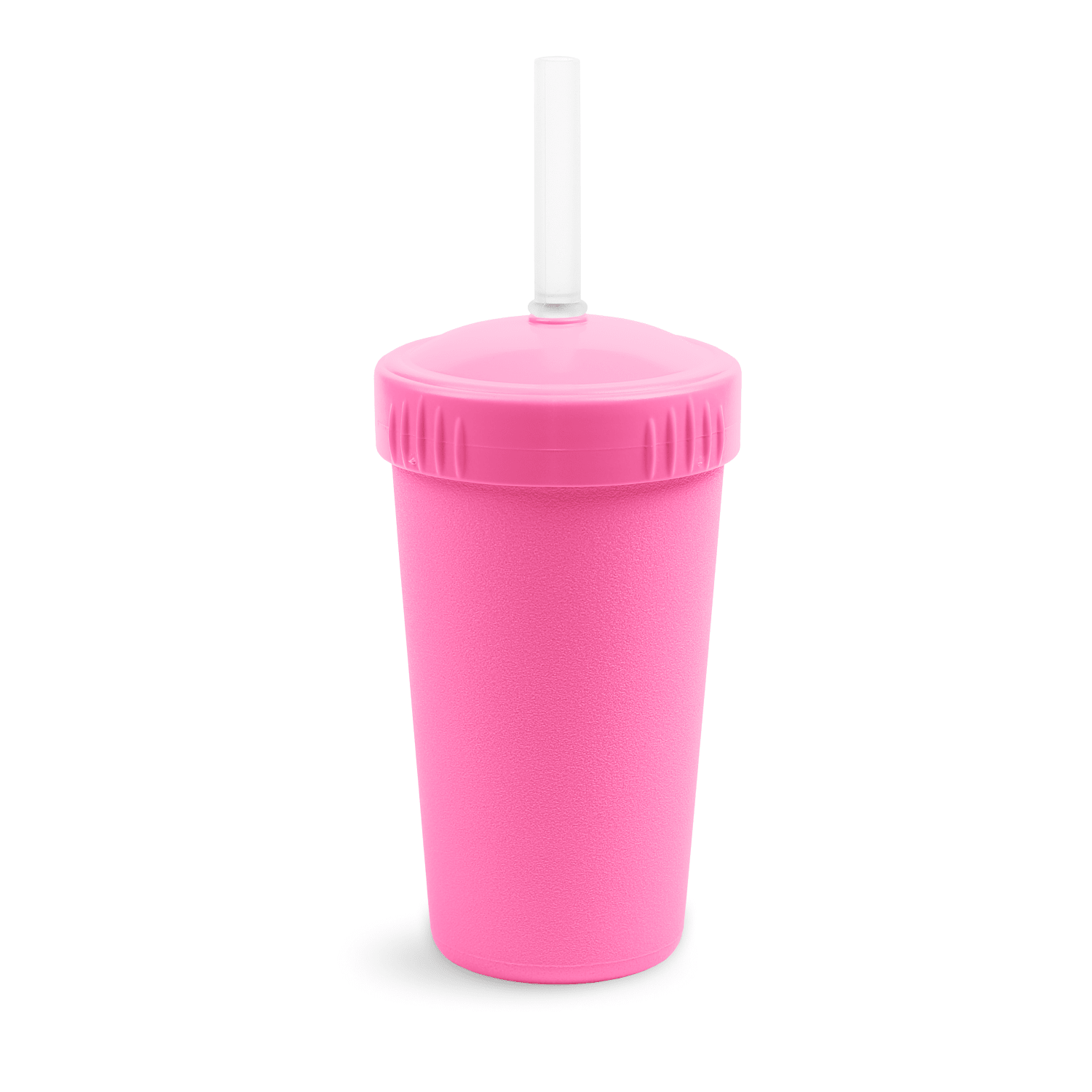 Re - Play Straw Cup with Lid & Straw Assembled - Bright Pink (Min. of 2 PK, Multiples of 2 PK) - MAIGHAN DISTRIBUTION CANADA