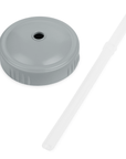 Re - Play Straw Cup with Lid & Straw Assembled - Grey (Min. of 2 PK, Multiples of 2 PK) - MAIGHAN DISTRIBUTION CANADA