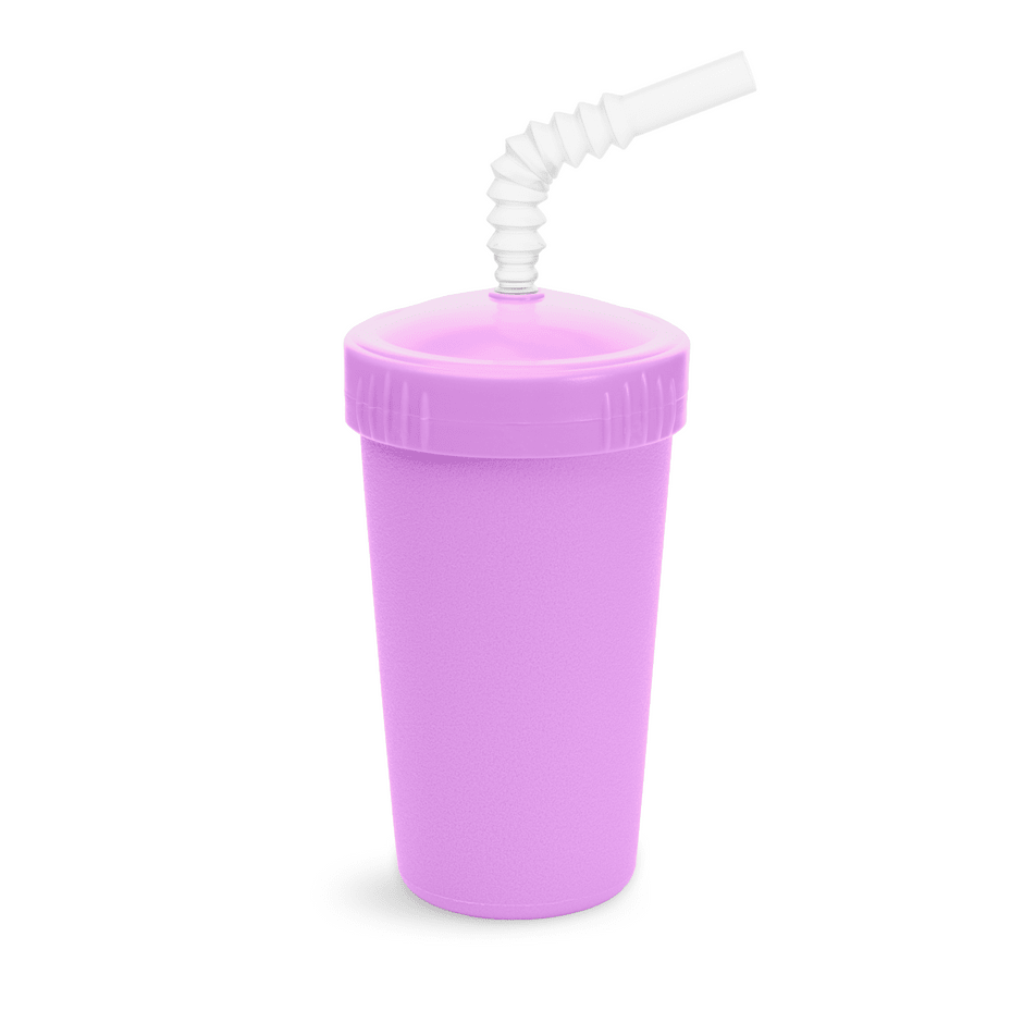 Re - Play Straw Cup with Lid & Straw Assembled - Purple (Min. of 2 PK, Multiples of 2 PK) - MAIGHAN DISTRIBUTION CANADA