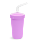 Re - Play Straw Cup with Lid & Straw Assembled - Purple (Min. of 2 PK, Multiples of 2 PK) - MAIGHAN DISTRIBUTION CANADA