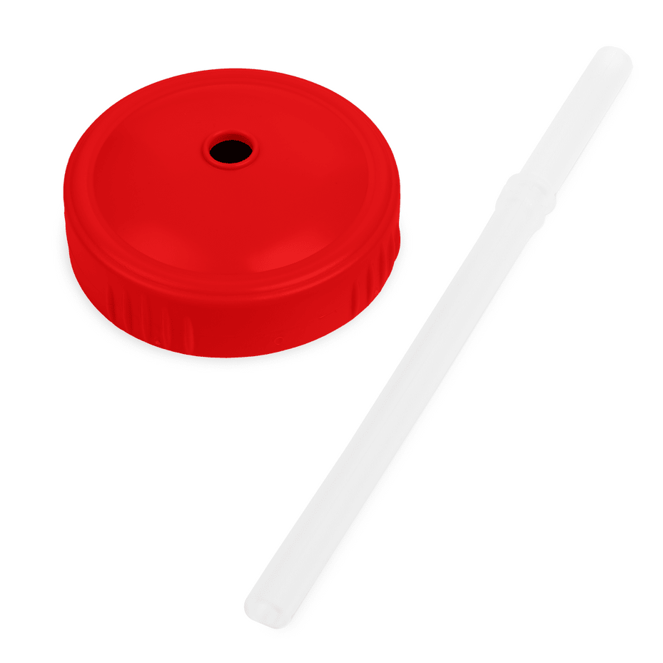 Re - Play Straw Cup with Lid & Straw Assembled - Red (Min. of 2 PK, Multiples of 2 PK) - MAIGHAN DISTRIBUTION CANADA