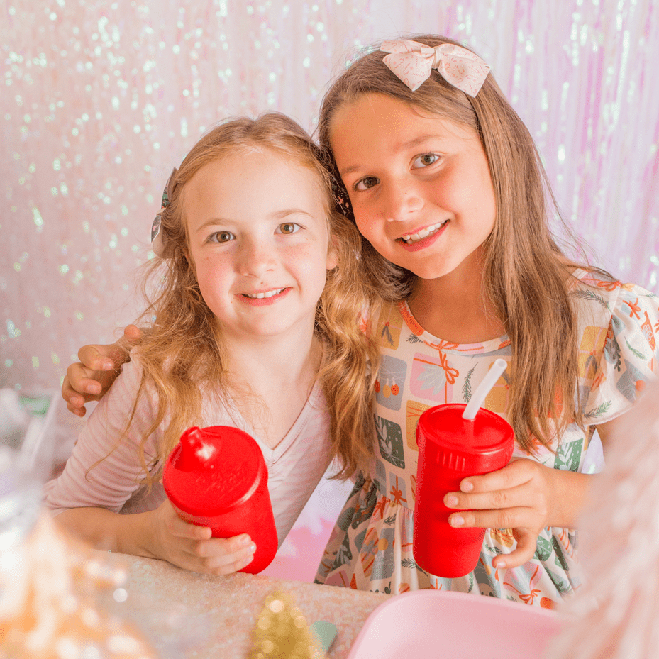 Re - Play Straw Cup with Lid & Straw Assembled - Red (Min. of 2 PK, Multiples of 2 PK) - MAIGHAN DISTRIBUTION CANADA