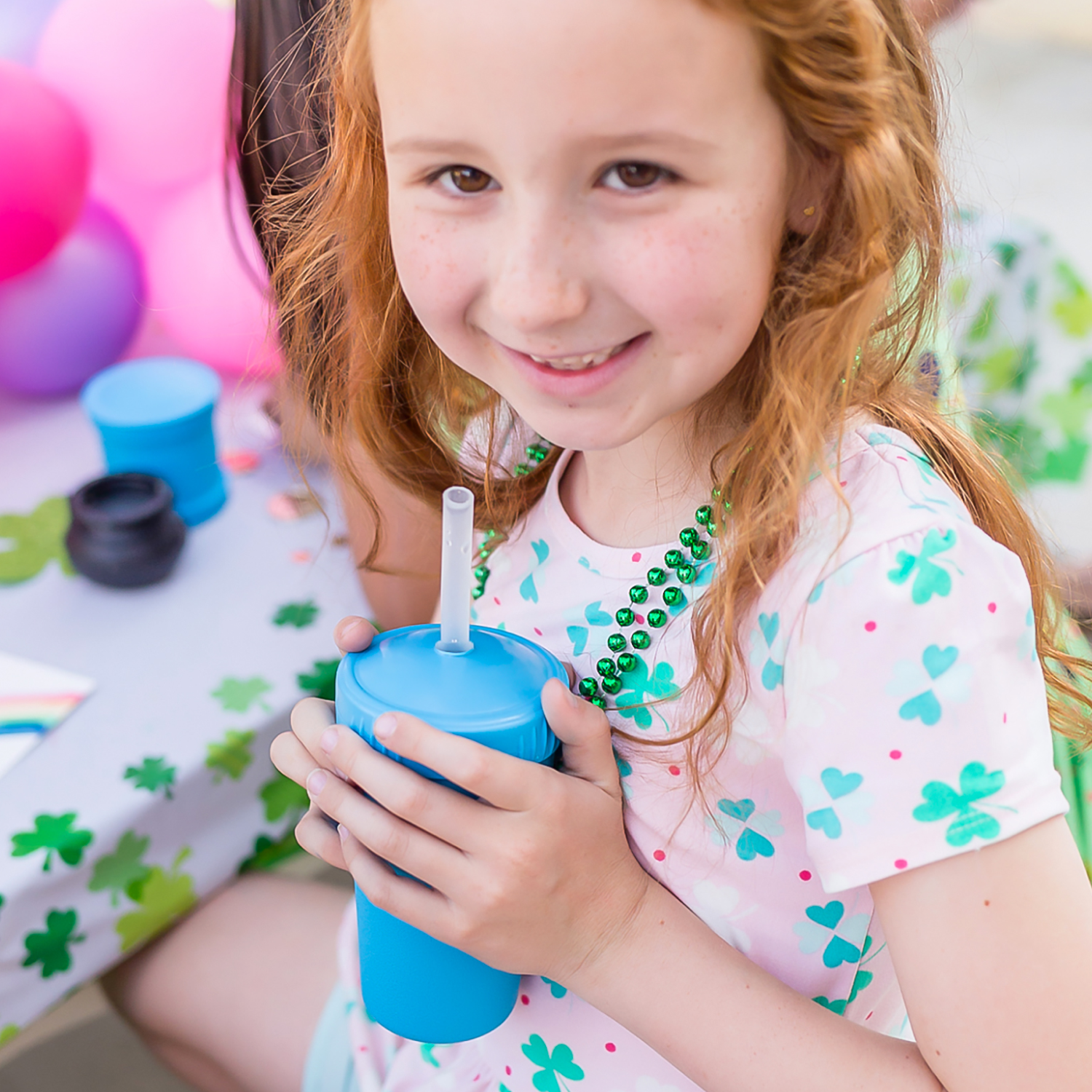 Re - Play Straw Cup with Lid & Straw Assembled - Sky Blue (Min. of 2 PK, Multiples of 2 PK) - MAIGHAN DISTRIBUTION CANADA