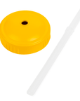 Re - Play Straw Cup with Lid & Straw Assembled - Sunny Yellow (Min. of 2 PK, Multiples of 2 PK) - MAIGHAN DISTRIBUTION CANADA