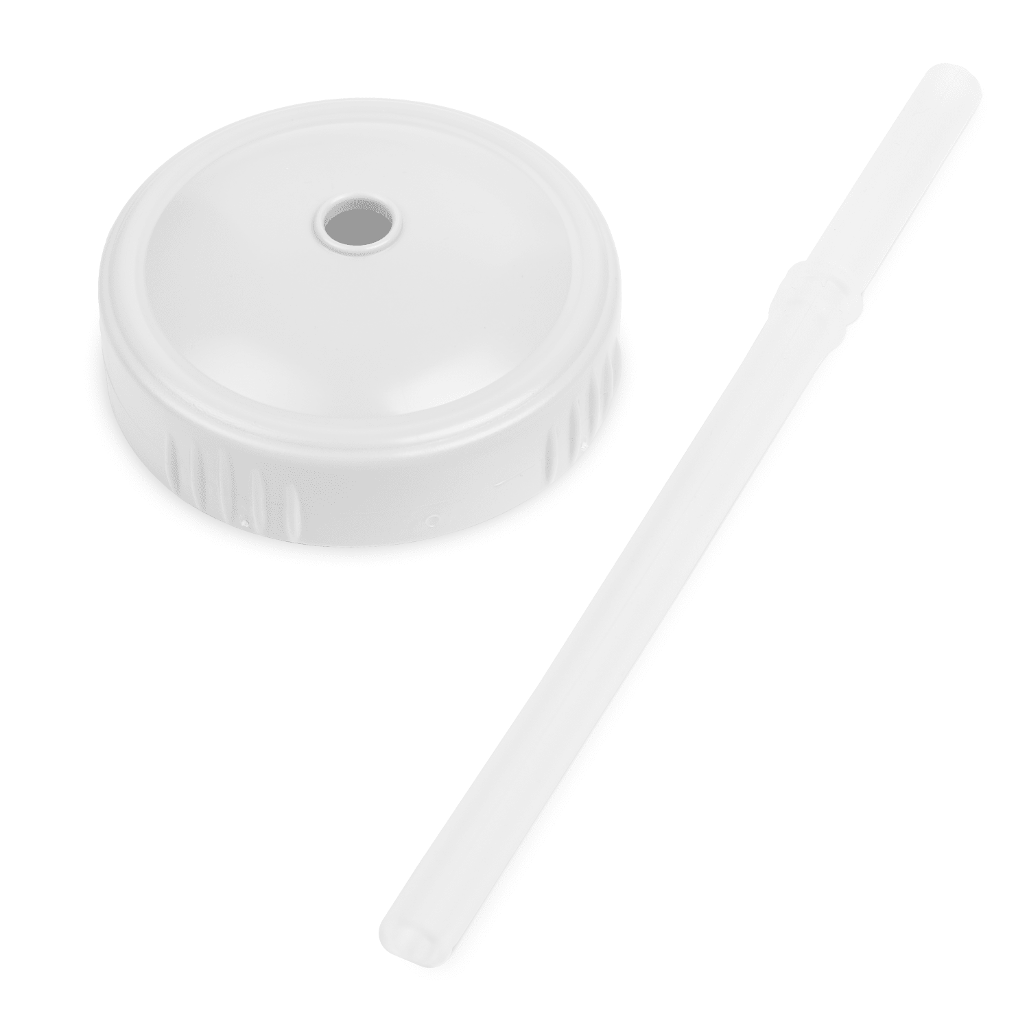 Re - Play Straw Cup with Lid & Straw Assembled - White (Min. of 2 PK, Multiples of 2 PK) - MAIGHAN DISTRIBUTION CANADA