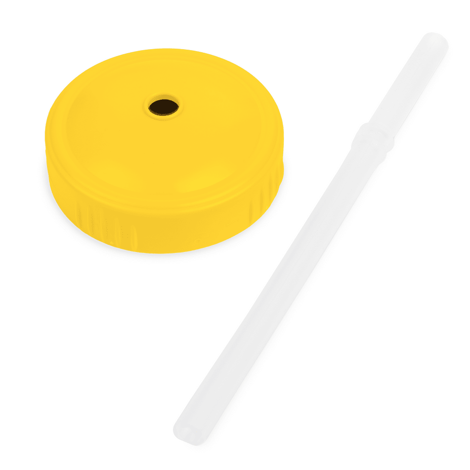 Re - Play Straw Cup with Lid & Straw Assembled - Yellow (Min. of 2 PK, Multiples of 2 PK) - MAIGHAN DISTRIBUTION CANADA
