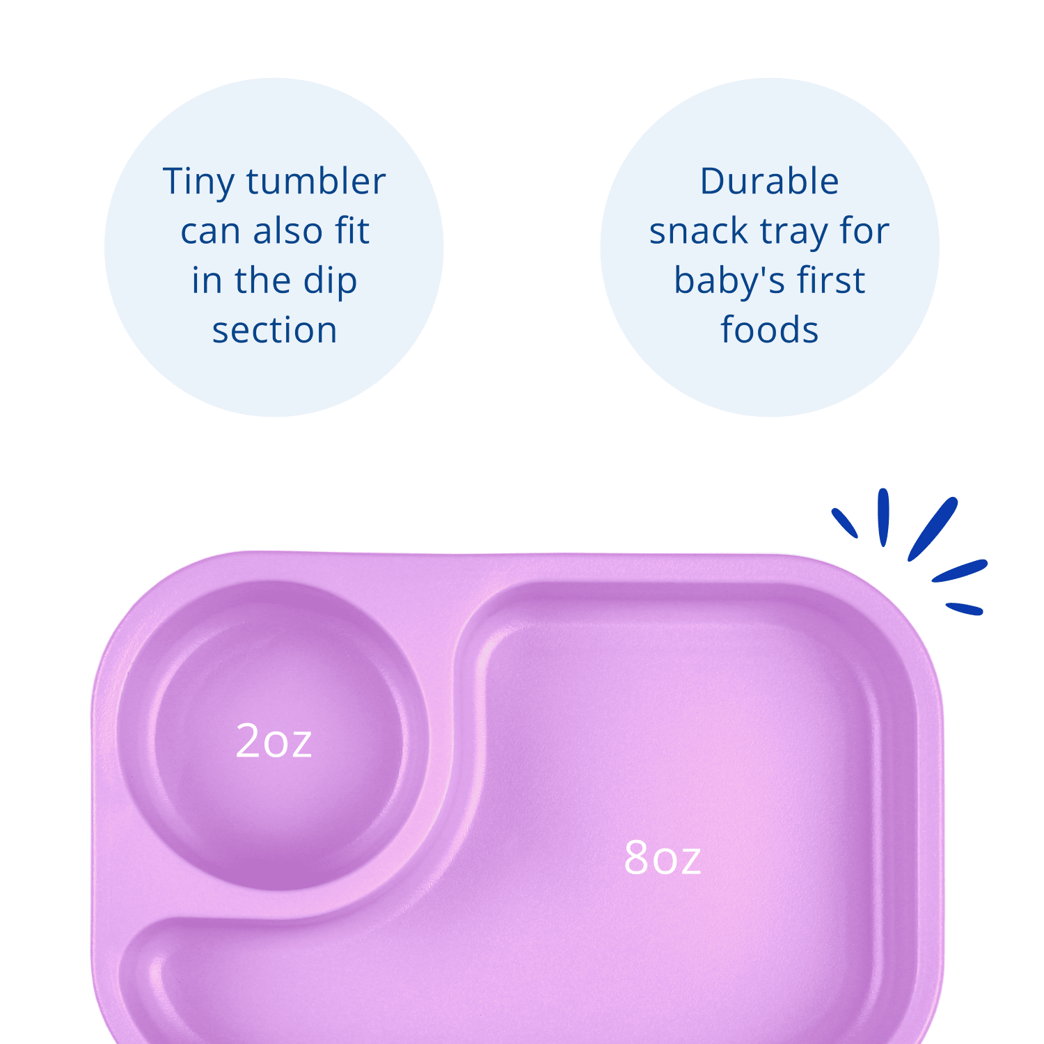 Re - Play Tiny Tray - Purple (Min. of 2 PK, Multiples of 2 PK) - MAIGHAN DISTRIBUTION CANADA