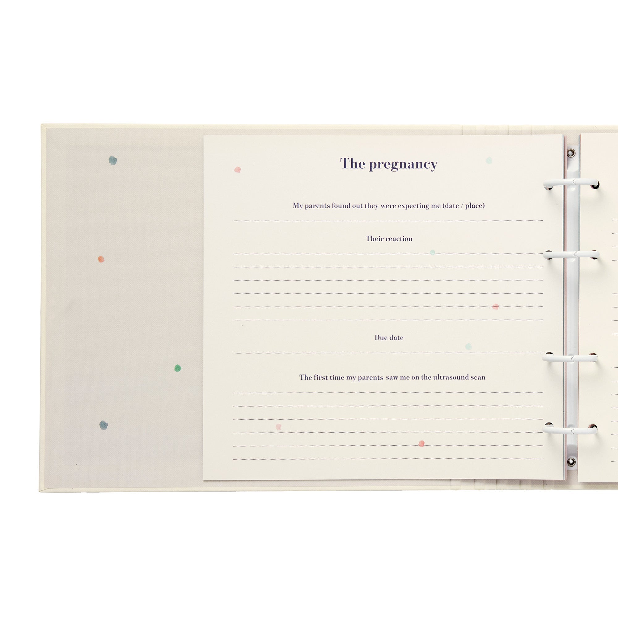 Specialday - My first years - memories & treasures - Cream (Min. of 2 PK , multiples of 2 PK) - MAIGHAN DISTRIBUTION CANADA