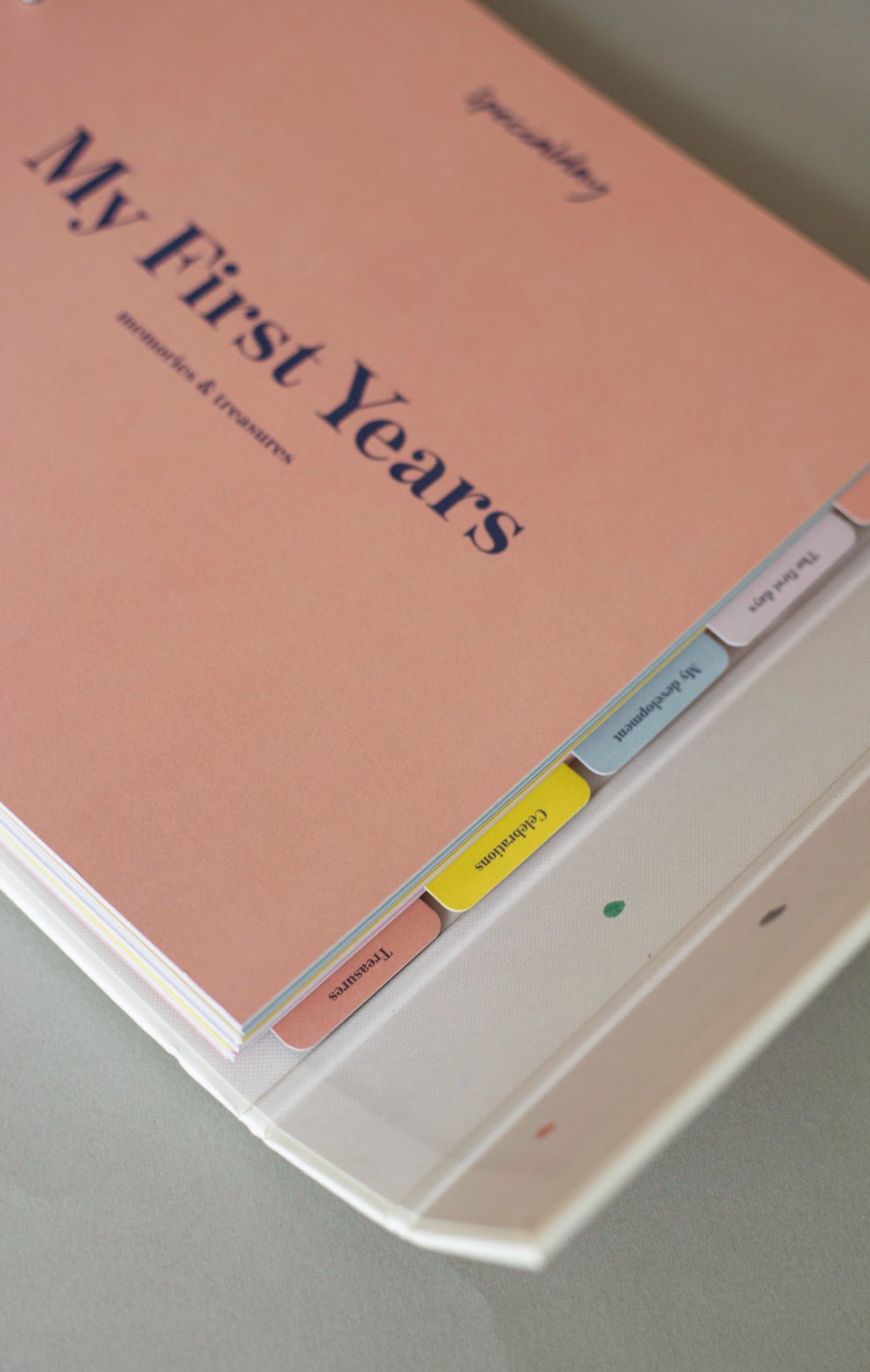 Specialday - My first years - memories &amp; treasures - Cream (Min. of 2 PK , multiples of 2 PK) - MAIGHAN DISTRIBUTION CANADA