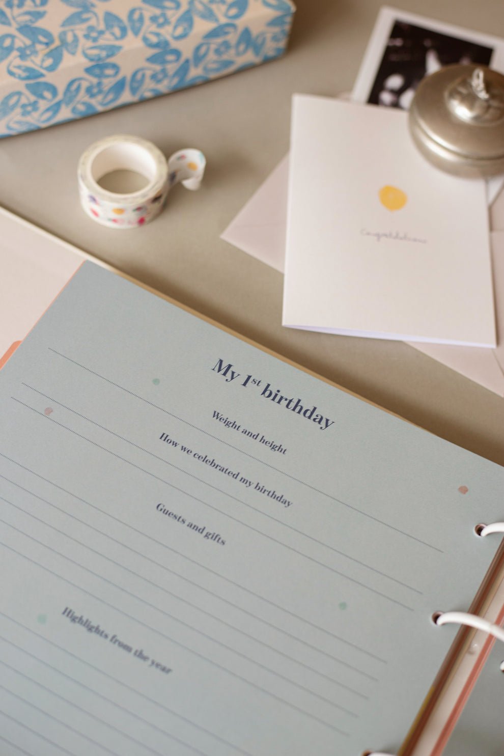 Specialday - My first years - memories &amp; treasures - Cream (Min. of 2 PK , multiples of 2 PK) - MAIGHAN DISTRIBUTION CANADA