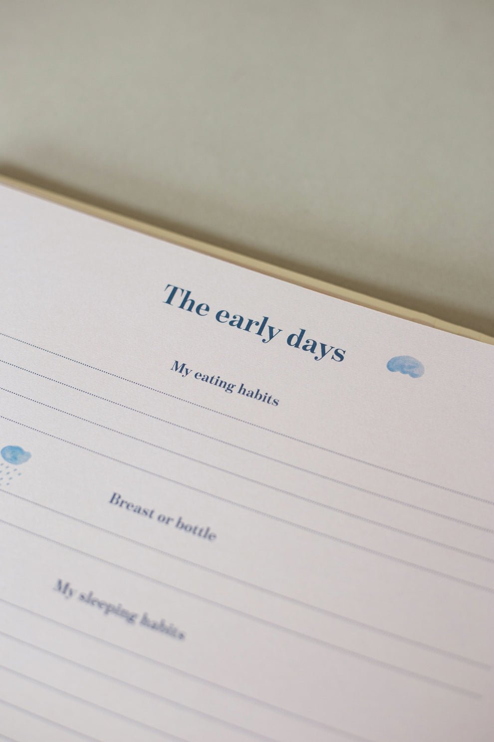 Specialday - My first years - memories &amp; treasures - Cream (Min. of 2 PK , multiples of 2 PK) - MAIGHAN DISTRIBUTION CANADA