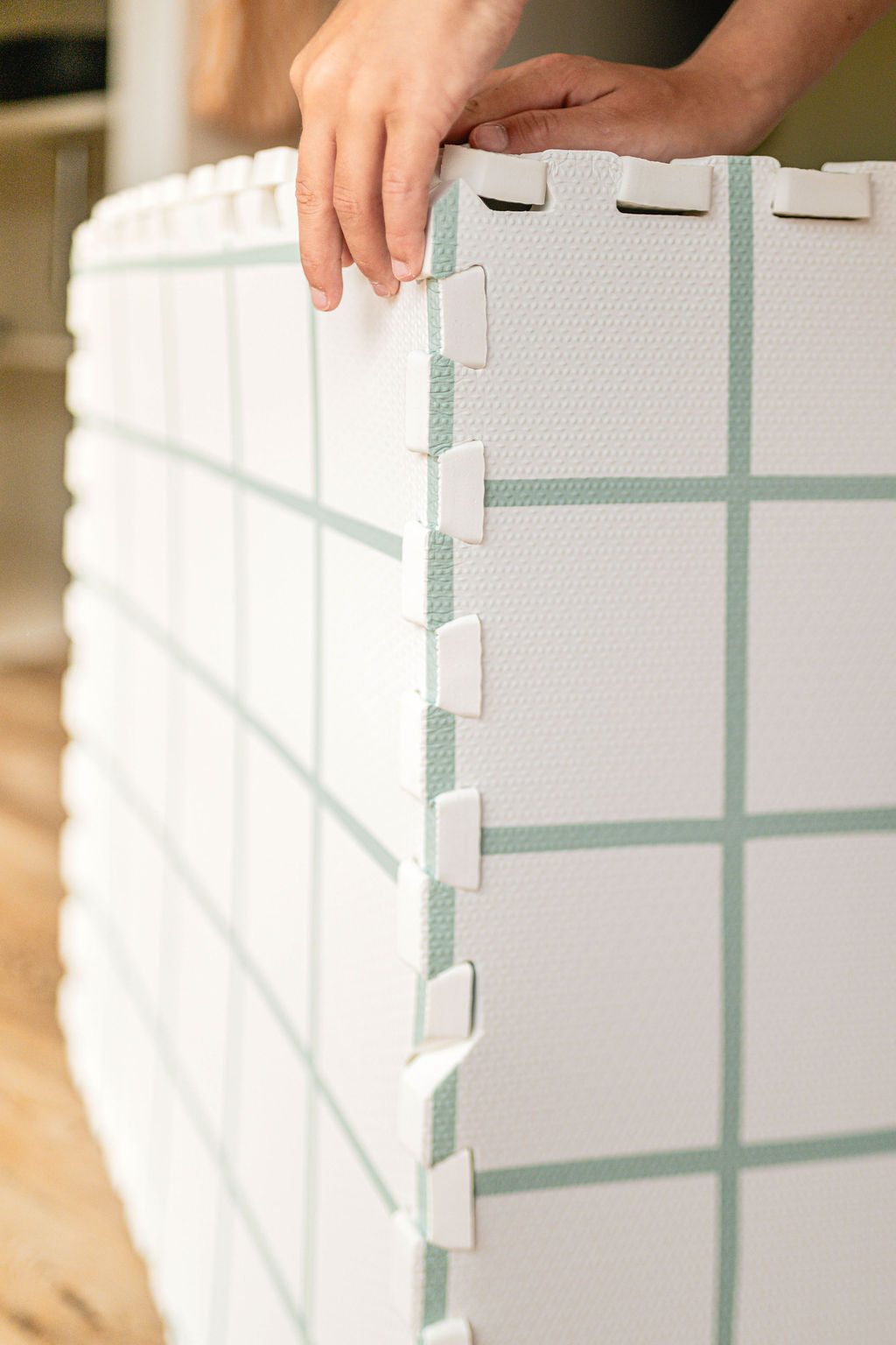 Play&amp;Go EEVAA Puzzlemat, Storage box &amp; Mini house - Hopscotch (Min of 1, multiples of 1)