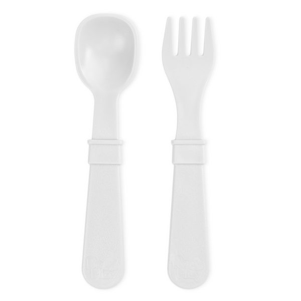 Re-Play 8 PK Packaged Utensils - White (Min. of 2 PK, Multiples of 2 PK)