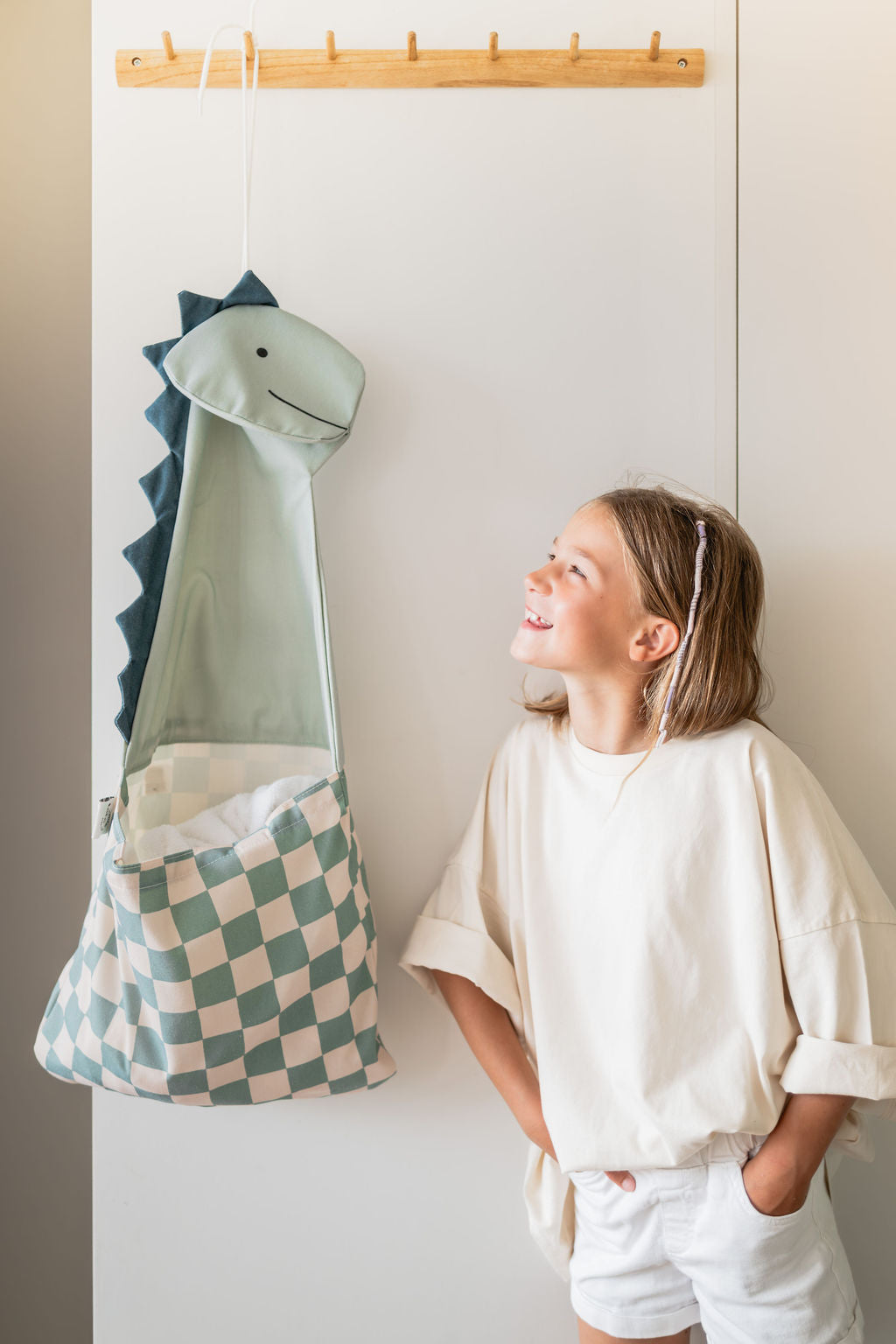 Play&amp;Go toto Wall Storage &amp; Tote Bag -Dino (Min of 1, multiples of 1)