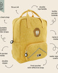 Trixie Backpack large - Mr. Lion (Min. of 2 PK, multiples of 2 PK) - MAIGHAN DISTRIBUTION CANADA
