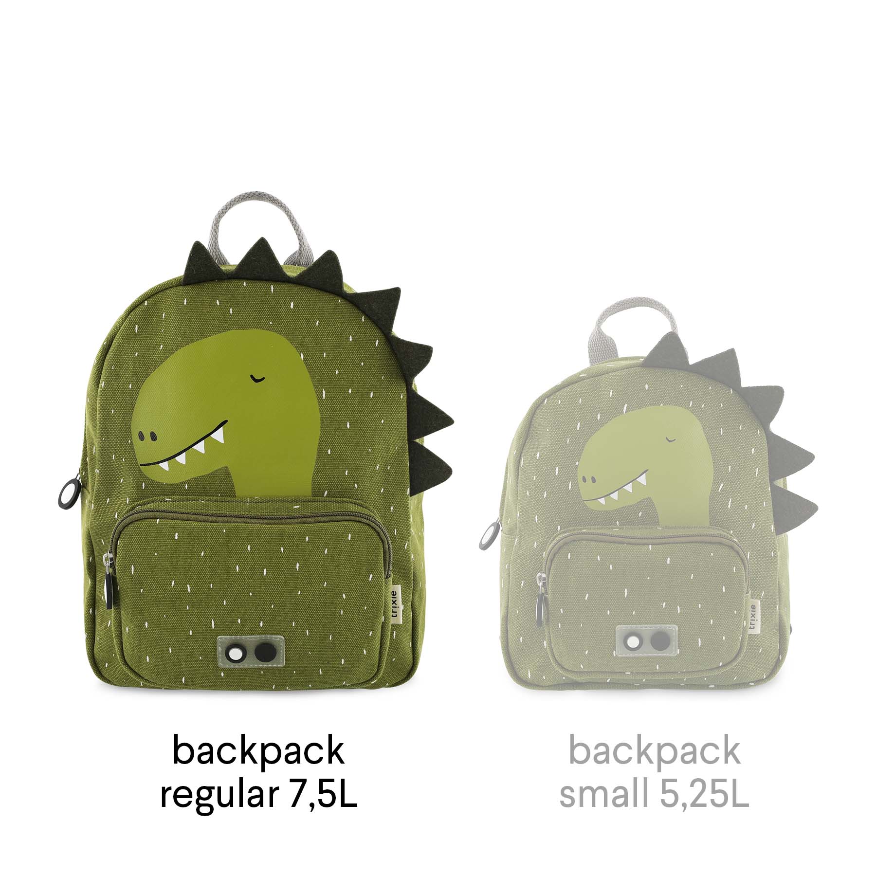 Trixie Backpack - Mr. Dino (Min. of 2 PK, multiples of 2 PK) - MAIGHAN DISTRIBUTION CANADA