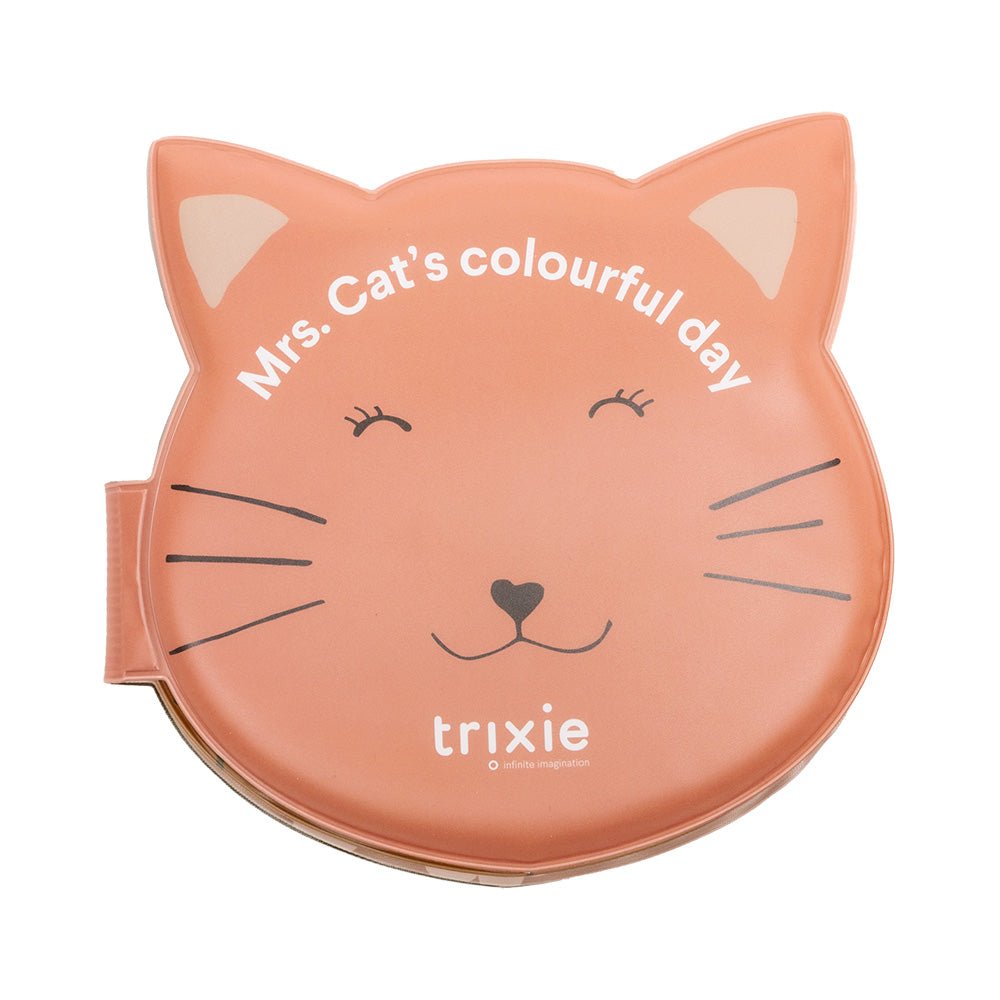 Trixie Bath book - Mrs. Cat colourful day (Min. of 2 PK, multiples of 2 PK) - MAIGHAN DISTRIBUTION CANADA