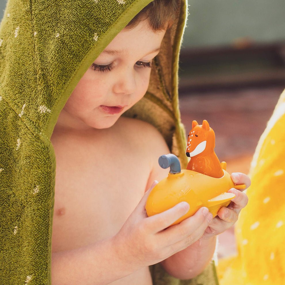 Trixie Bath toy submarine - Mr. Fox (Min. of 2 PK, multiples of 2 PK) - MAIGHAN DISTRIBUTION CANADA