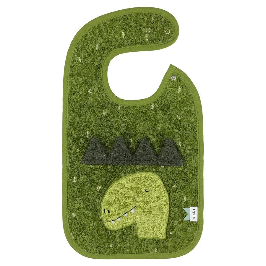 Trixie Bib - Mr. Dino (Min. of 3 PK, multiples of 3 PK) - MAIGHAN DISTRIBUTION CANADA