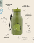 Trixie Bottle 350ml - Mr. Dino (Min. of 2 PK, multiples of 2 PK) - MAIGHAN DISTRIBUTION CANADA