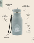 Trixie Bottle 350ml - Mr. Shark (Min. of 2 PK, multiples of 2 PK) - MAIGHAN DISTRIBUTION CANADA