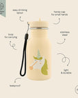 Trixie Bottle 350ml - Mrs. Unicorn (Min. of 2 PK, multiples of 2 PK) - MAIGHAN DISTRIBUTION CANADA