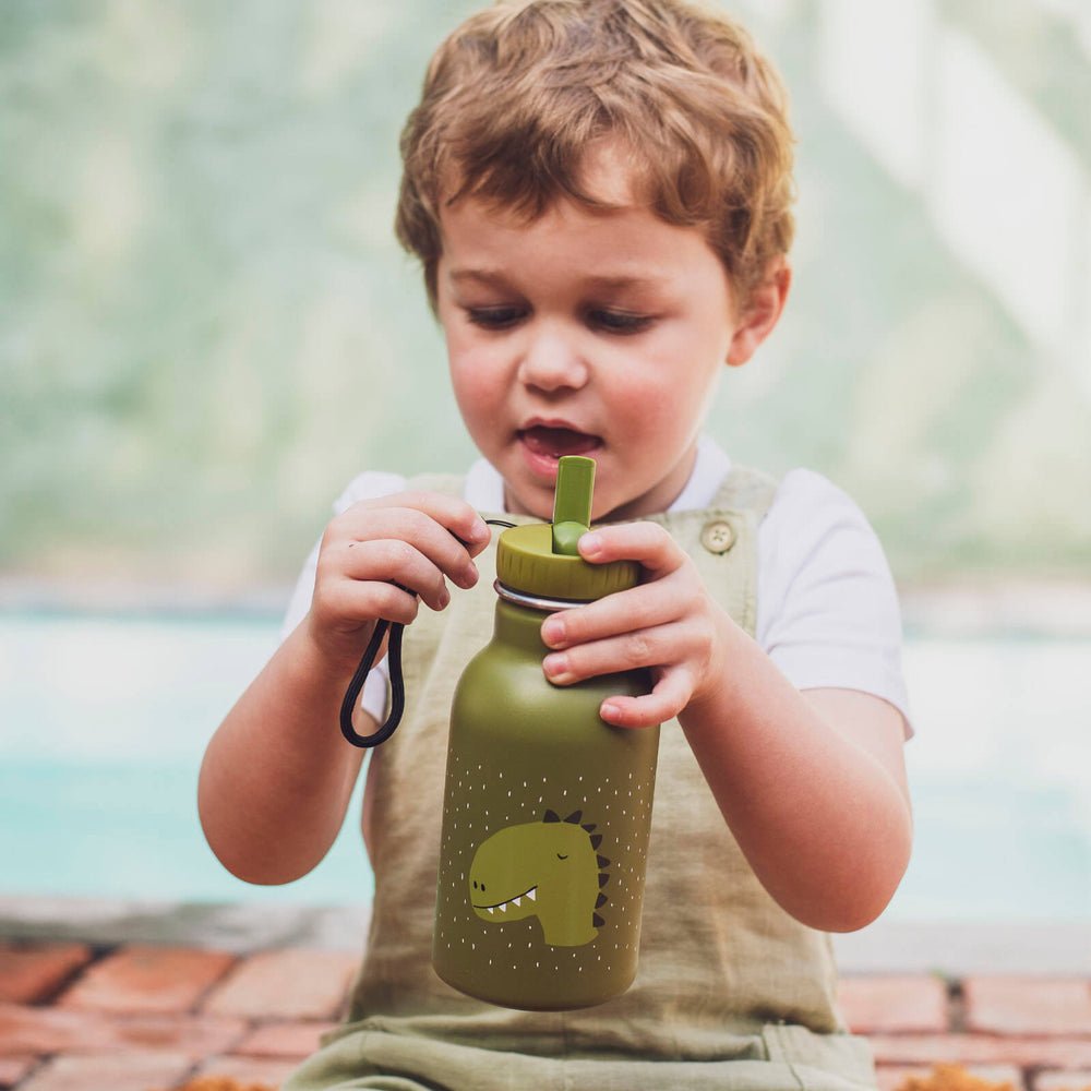 Trixie Cap with drinking spout - Mr. Dino (Min. of 2 PK, multiples of 2 PK) - MAIGHAN DISTRIBUTION CANADA