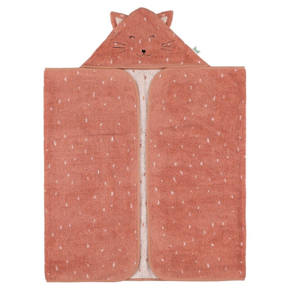 Trixie Hooded towel | 70x130cm - Mrs. Cat (Min. of 2 PK, multiples of 2 PK) - MAIGHAN DISTRIBUTION CANADA