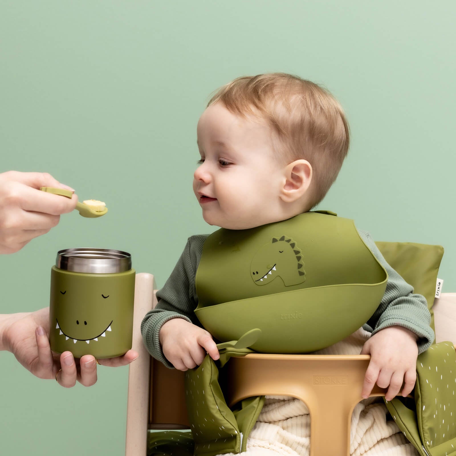 Trixie Insulated food jar 350ml - Mr. Dino (Min. of 3 PK, multiples of 3 PK) - MAIGHAN DISTRIBUTION CANADA