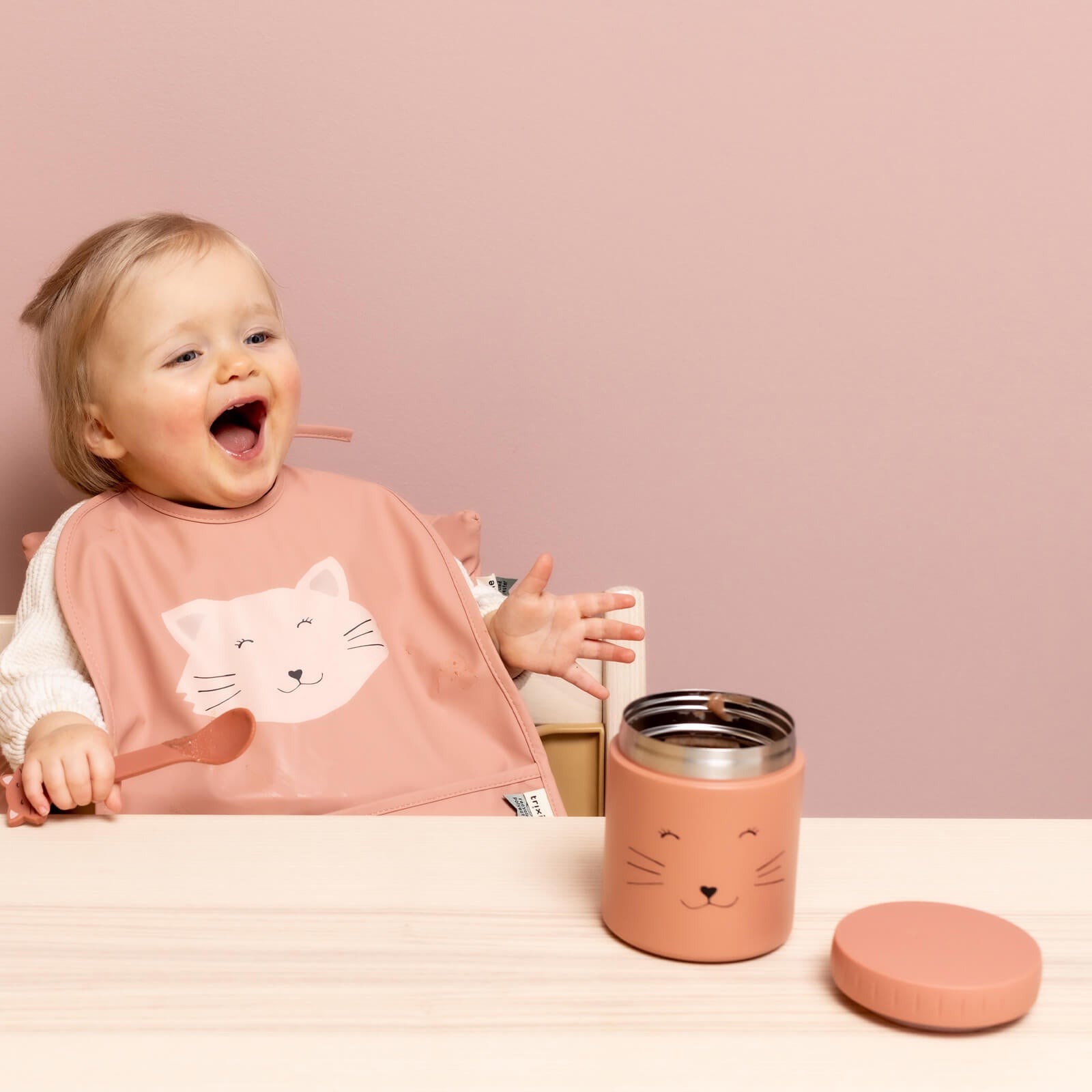 Trixie Insulated food jar 350ml - Mrs. Cat (Min. of 3 PK, multiples of 3 PK) - MAIGHAN DISTRIBUTION CANADA