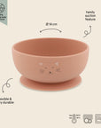 Trixie Silicone bowl with suction - Mrs. Cat (Min. of 2 PK, multiples of 2 PK) - MAIGHAN DISTRIBUTION CANADA