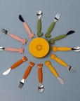 Trixie Silicone cutlery set 3 - pack - Mr. Fox (Min. of 2 PK, multiples of 2 PK) - MAIGHAN DISTRIBUTION CANADA
