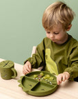 Trixie Silicone divided suction plate - Mr. Dino (Min. of 2 PK, multiples of 2 PK) - MAIGHAN DISTRIBUTION CANADA