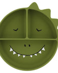 Trixie Silicone divided suction plate - Mr. Dino (Min. of 2 PK, multiples of 2 PK) - MAIGHAN DISTRIBUTION CANADA