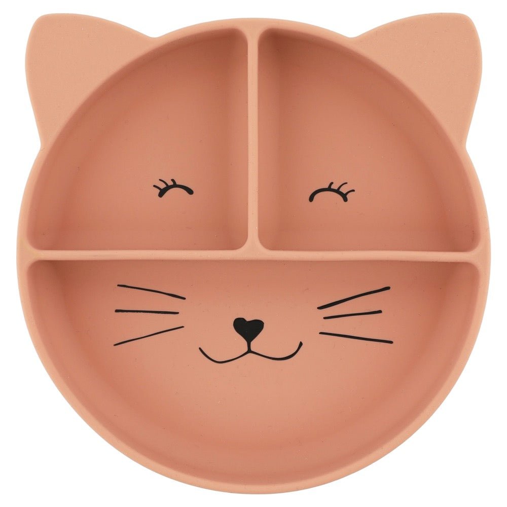 Trixie Silicone divided suction plate - Mrs. Cat (Min. of 2 PK, multiples of 2 PK) - MAIGHAN DISTRIBUTION CANADA