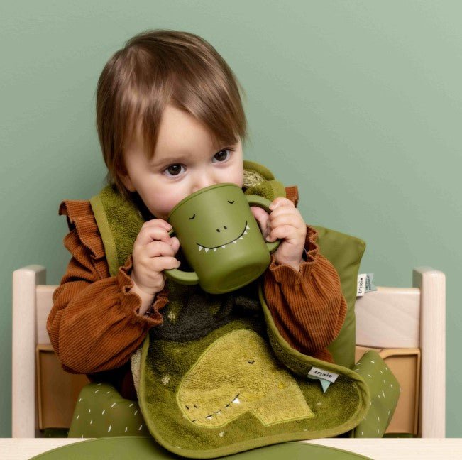 Trixie Silicone sippy cup - Mr. Dino (Min. of 2 PK, multiples of 2 PK) - MAIGHAN DISTRIBUTION CANADA