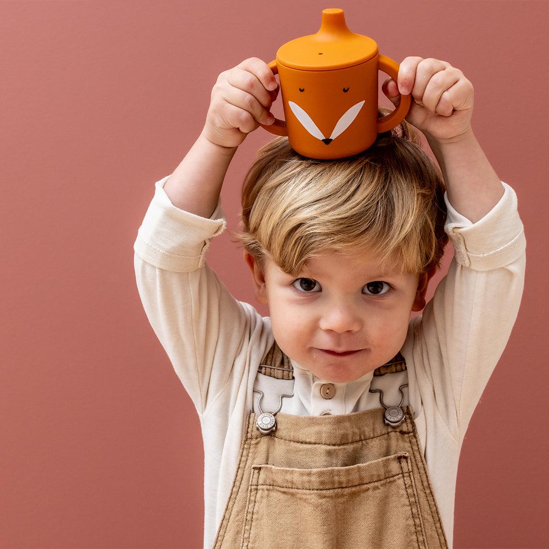 Trixie Silicone sippy cup - Mr Fox (Min. of 2 PK, multiples of 2 PK) - MAIGHAN DISTRIBUTION CANADA