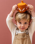 Trixie Silicone sippy cup - Mr Fox (Min. of 2 PK, multiples of 2 PK) - MAIGHAN DISTRIBUTION CANADA