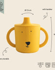 Trixie Silicone sippy cup - Mr. Lion (Min. of 2 PK, multiples of 2 PK) - MAIGHAN DISTRIBUTION CANADA