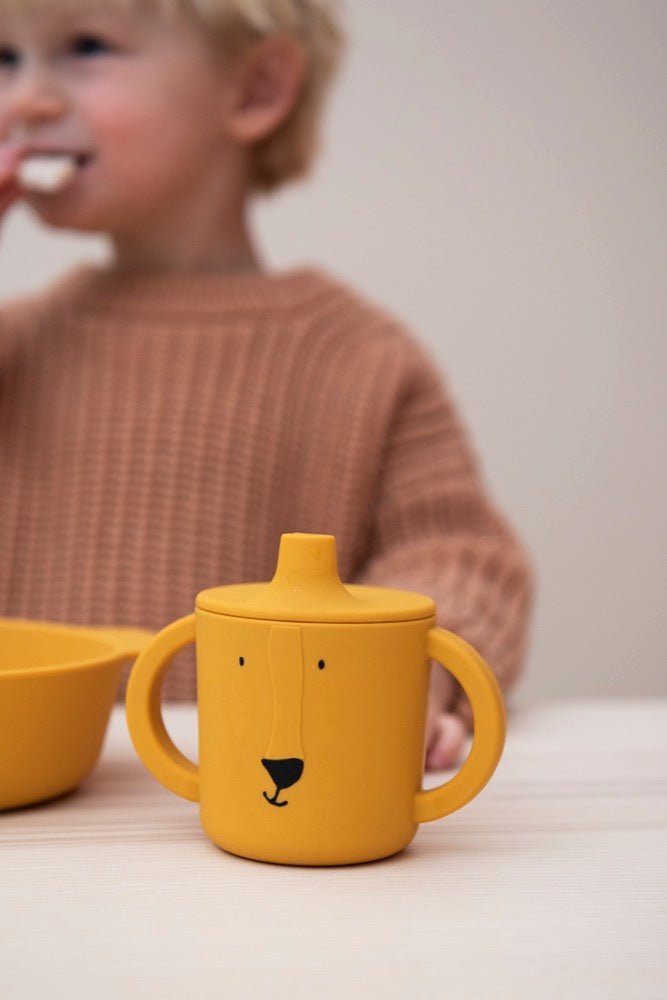 Trixie Silicone sippy cup - Mr. Lion (Min. of 2 PK, multiples of 2 PK) - MAIGHAN DISTRIBUTION CANADA