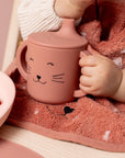 Trixie Silicone sippy cup - Mrs. Cat (Min. of 2 PK, multiples of 2 PK) - MAIGHAN DISTRIBUTION CANADA