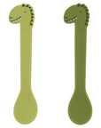 Trixie Silicone spoon 2 - pack - Mr. Dino (Min. of 2 PK, multiples of 2 PK) - MAIGHAN DISTRIBUTION CANADA