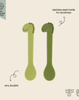Trixie Silicone spoon 2 - pack - Mr. Dino (Min. of 2 PK, multiples of 2 PK) - MAIGHAN DISTRIBUTION CANADA